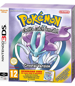 Pokemon Crystal ( Code in a box ) 3DS NEW