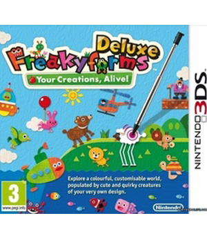 Freakyforms Deluxe: Your Creations, Alive! 3DS NEW