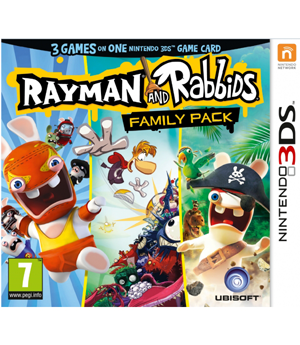 Rayman and Rabbids Family Pack 3DS NEW