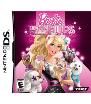 Barbie Groom and Glam Pups DS USED
