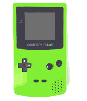 Gameboy Color Green USED