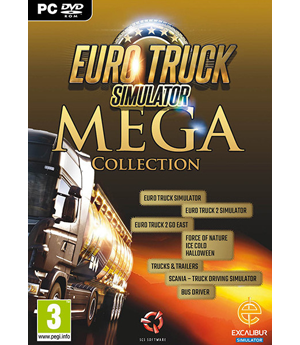 Euro Truck Simulator Mega Collection 2 PC NEW