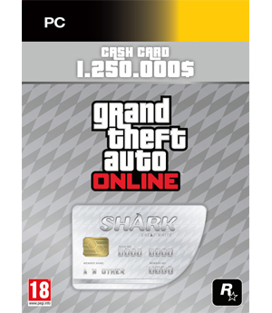 Rockstar Great White Shark Card ( 1.250.000 $ ) for GTA Online