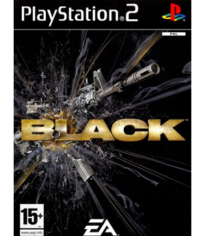 Black PS2 USED