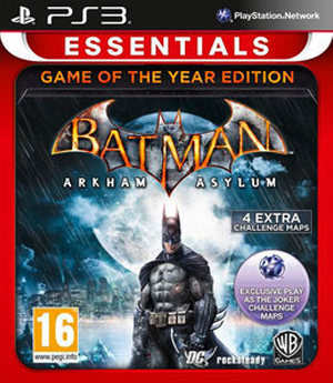 BATMAN ARKHAM ASYLUM GAME OF THE YEAR ESSENTIALS PS3 NEW