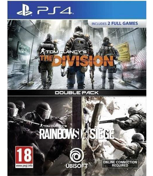 Tom Clancy's Rainbow Six Siege + The Division ( Double Pack ) PS4 NEW