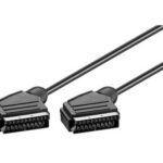 GOOBAY καλώδιο Scart 21pin σε Scart 21pin 11702, 1.5m, μαύρο 11702