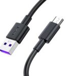 AWEI καλώδιο USB σε Micro USB CL-77M, 5A, 1m, μαύρο