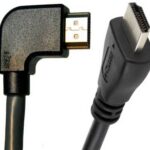 POWERTECH καλώδιο HDMI CAB-H017, γωνιακό, 90° left, 1.5m, μαύρο