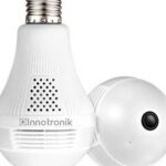 INNOTRONIC λάμπα με ενσωματωμένη κάμερα ICS-R5H, 1080p, Wi-Fi, λευκή