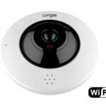 LONGSE IP WiFi PoE Dome Κάμερα IPP-004, 3MP Fisheye 360°, IR 20M, metal