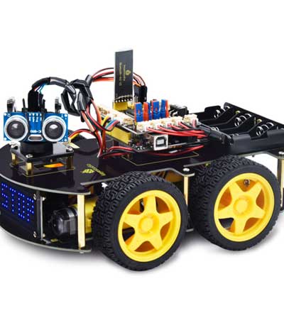 KEYESTUDIO 4WD BT robot car V2.0 kit KS0470, για Arduino