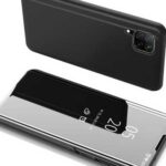 POWERTECH θήκη Clear view MOB-1502 για Huawei P40 Lite, μαύρη