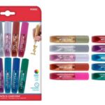 MP σετ χρωματιστές κόλλες με glitter PE892, 10τμχ