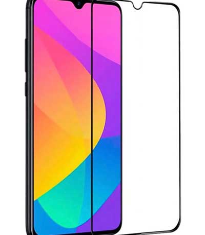 POWERTECH Tempered Glass 5D, full glue, για Xiaomi Redmi 9/9A, μαύρο
