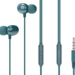 YISON earphones με μικρόφωνο X5, 3.5mm, 1.2m, μπλε