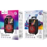 Hoco BS37 Φορητό Ηχοσύστημα Trolley Dancer Μαύρο 15W BT V5.0 TWS με Μικρόφωνο FM, USB, AUX