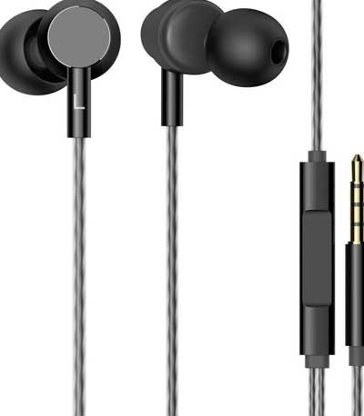 HP DHE-7001 In-ear Handsfree με Βύσμα 3.5mm Μαύρο