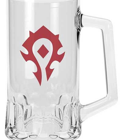 World of Warcraft - "Horde" Beer Glass (ABYVER093)