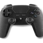 Spartan Gear - Aspis 3 Wired & Wireless Controller (Compatible with PC [wired] and Playstation 4 [wireless]) (colour: Black)