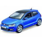 Bburago 1/24 Plus VW Polo GTI Mark 5 Μεταλλική Μινιατούρα Μπλε (18/21059)