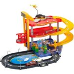 Bburago Street Fire Parking Playset Με 2 Μεταλλικές Μινιατούρες 1/43 (18/30025)