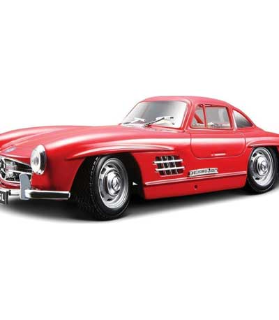 Bburago 1/24 Mercedes-Benz 300 SL 1954 (22023) Red