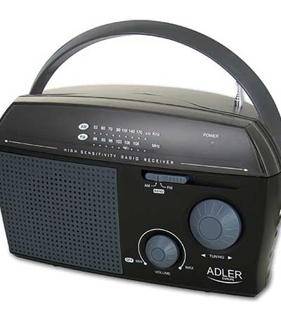ADLER PORTABLE RADIO FM/AM