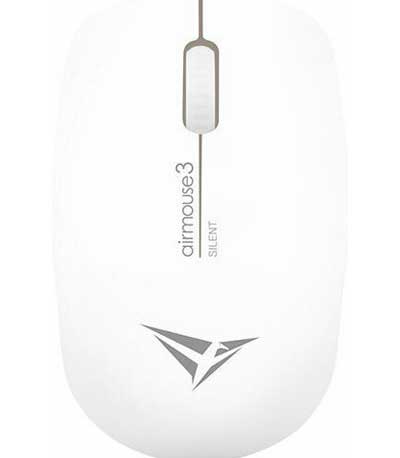 Alcatroz Ασύρματο Ποντίκι Silent Airmouse 3 -1200cpi - USB - White AMS3W