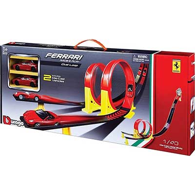Bburago Ferrari Race & Play Dual Loop Set 1:43 18-31216