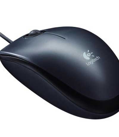 Logitech M90 - Optical Mouse - Μαύρο 910-001793
