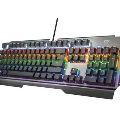 TRUST - GXT 877 Scarr Mechanical Gaming Keyboard - Ενσύρματο 23385 Red Linear Switch (US)