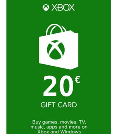 XBOX Live Gift Card 20E