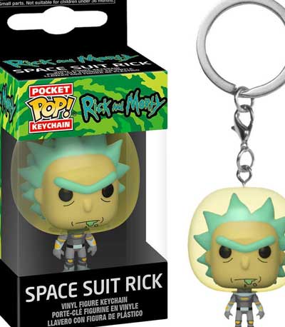 Funko Pocket POP! Rick & Morty - Space Suit Rick Vinyl Figure Keychain