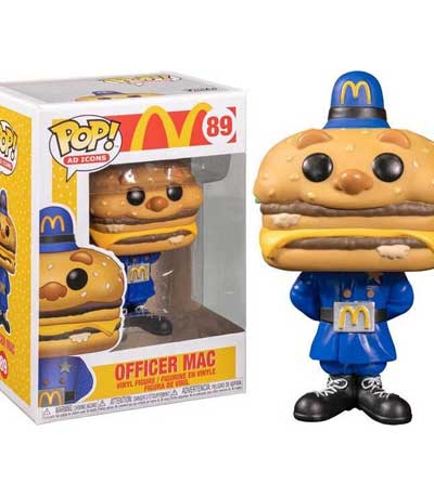 Funko POP! Ad Icons: McDonald's - Officer Big Mac #89 Vinyl Figure