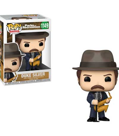Funko POP! Television: Parks & Recreation - Duke Silver #1149 Vinyl Figure