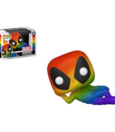 Funko POP! Marvel: Pride - Deadpool #320 Bobble-Head Vinyl Figure