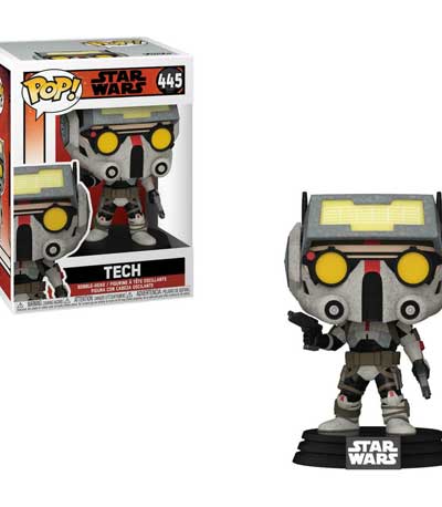 Funko POP! Star Wars - Tech #445 Bobble-Head Vinyl Figure
