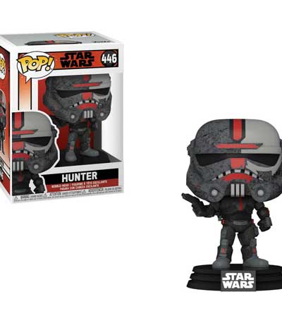 Funko POP! Star Wars: The Bad Batch - Hunter #446 Bobble-Head Vinyl Figure