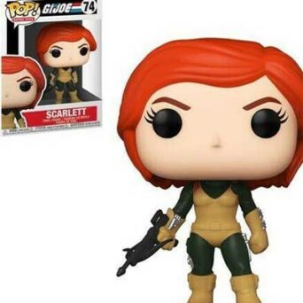 Funko POP! Retro Toys: G.I. Joe - Scarlett #74 Vinyl Figure