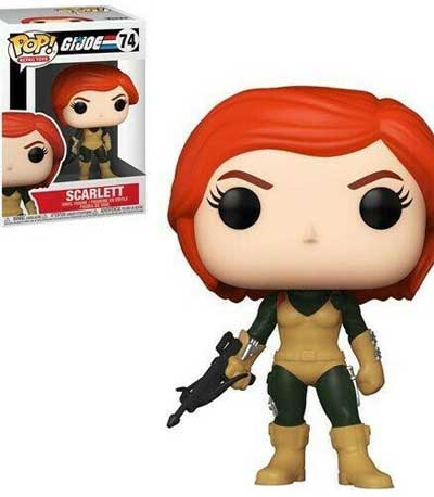 Funko POP! Retro Toys: G.I. Joe - Scarlett #74 Vinyl Figure