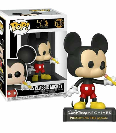Funko POP! Disney: 50 Archives - Classic Mickey #798 Vinyl Figure