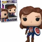 Funko POP! Marvel What If...? - Captain Carter #870 Bobble-Head Vinyl Figure