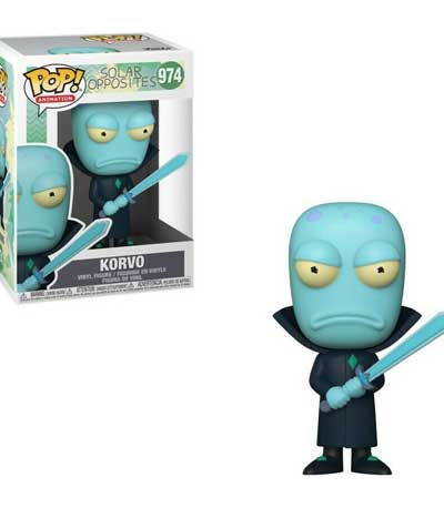 Funko POP! Animation: Solar Opposites - Korvo #974 Vinyl Figure