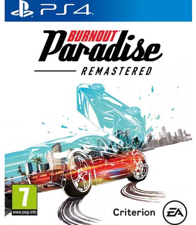 Burnout Paradise Remastered Game PS4 USED