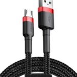 Baseus Cafule Micro USB cable 2.4A 1m (Red+ Black)