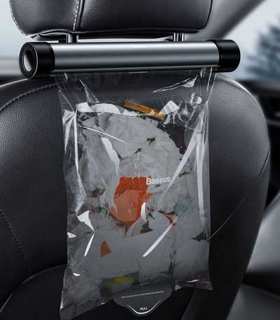 Baseus Clean Garbage Bag for Back Seat of Cars (Black) CRLJD-C01