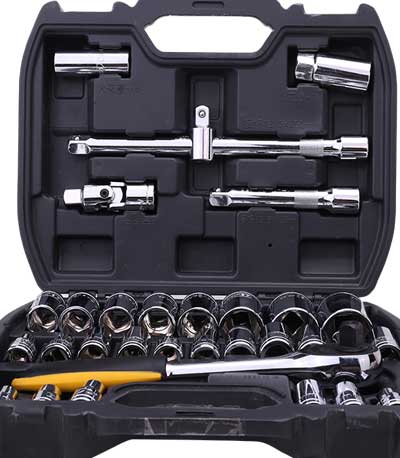Deli Tools Socket Sets 32 pcs EDL1032