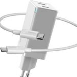 Baseus quick charger GaN2 C+C, 45W, EU (white)