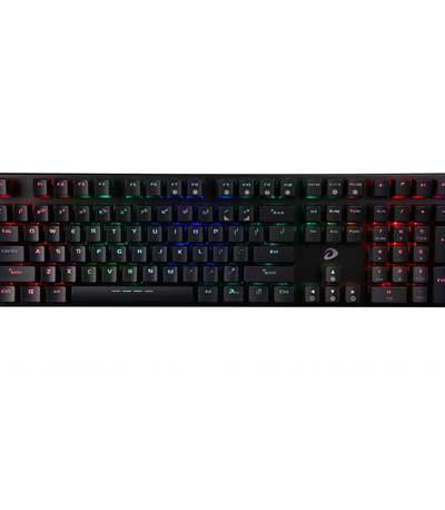 Dareu EK810 Μηχανικο Πληκτρολογιο Rainbow Mechanical keyboard Κοκκινοι Διακοπτες US